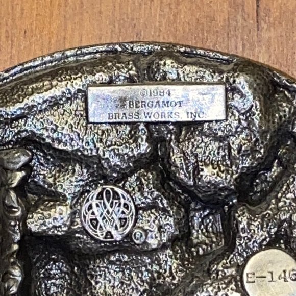 Bergamot Brass Works Vintage Belt Buckle - Picture 9 of 11